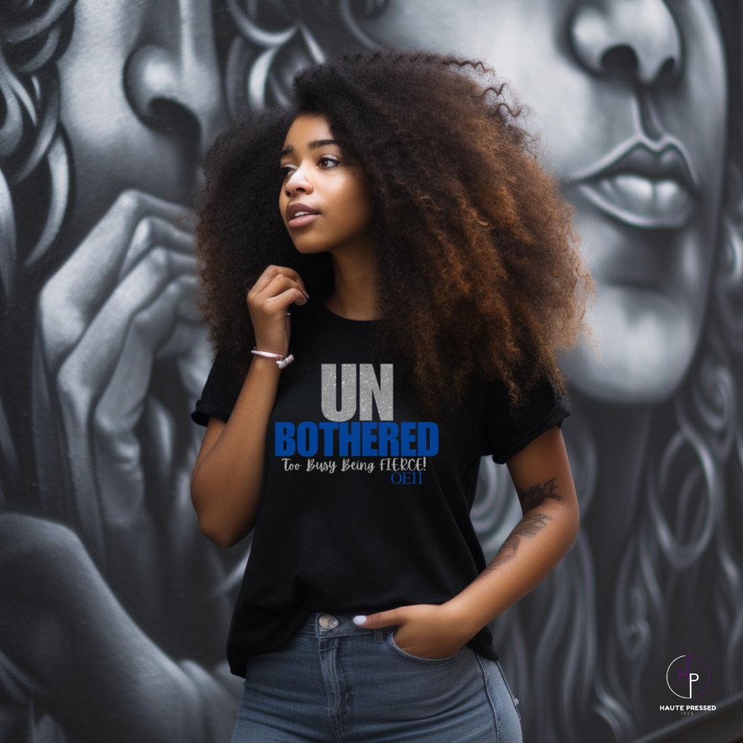 UNBOTHERED TEE
