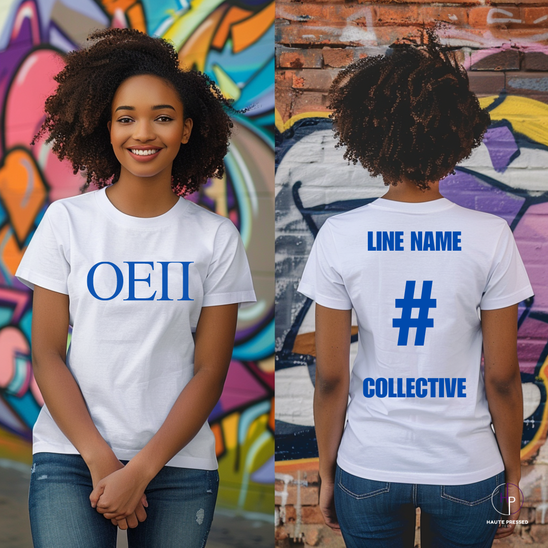 Omicron Epsilon Pi Line Shirt