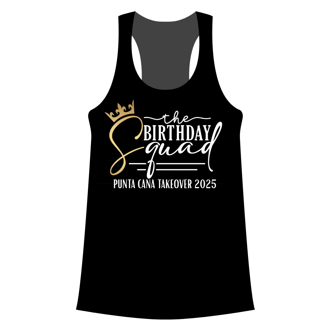 BIRTHDAY SQUAD TANK (MEN)