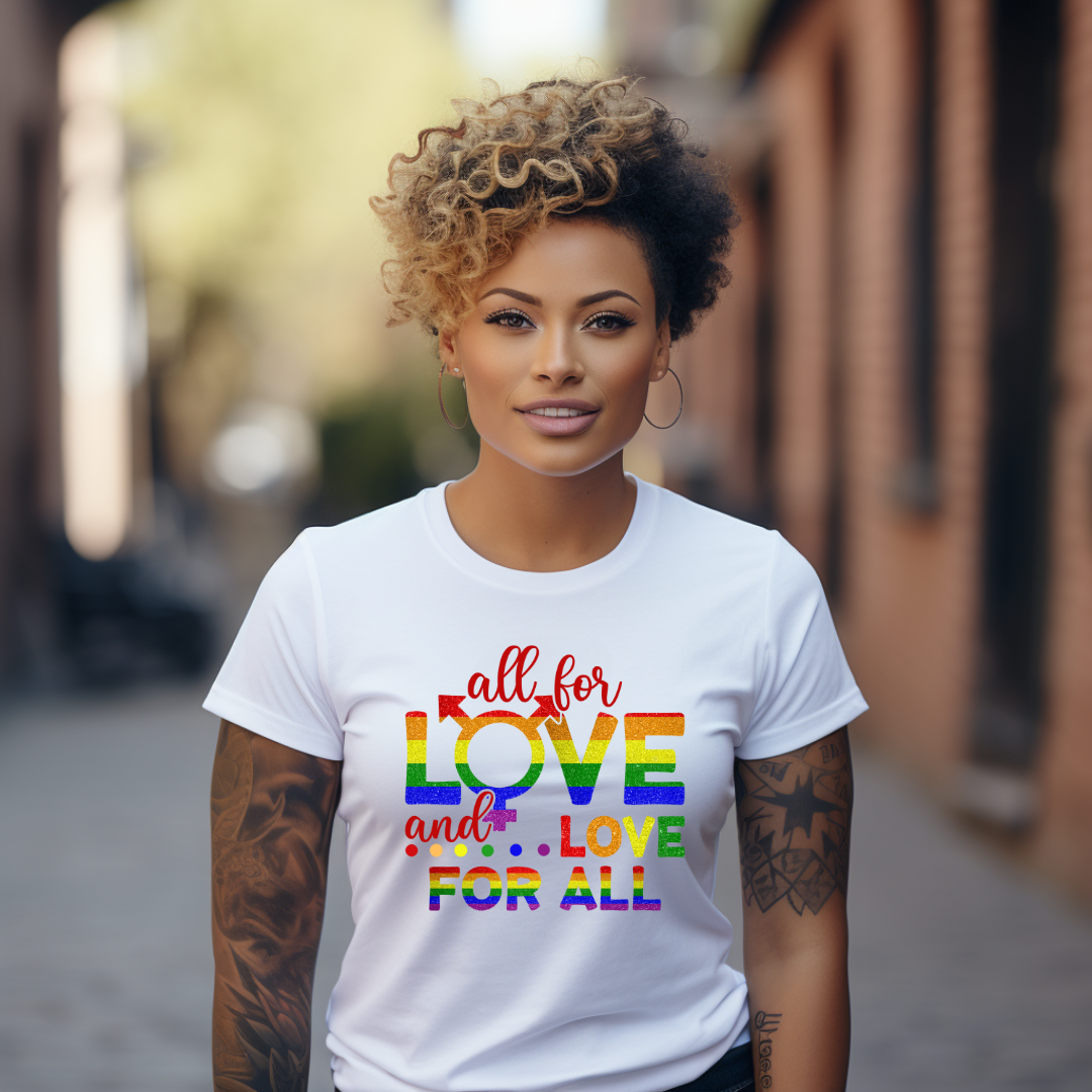 All For Love Pride Tee