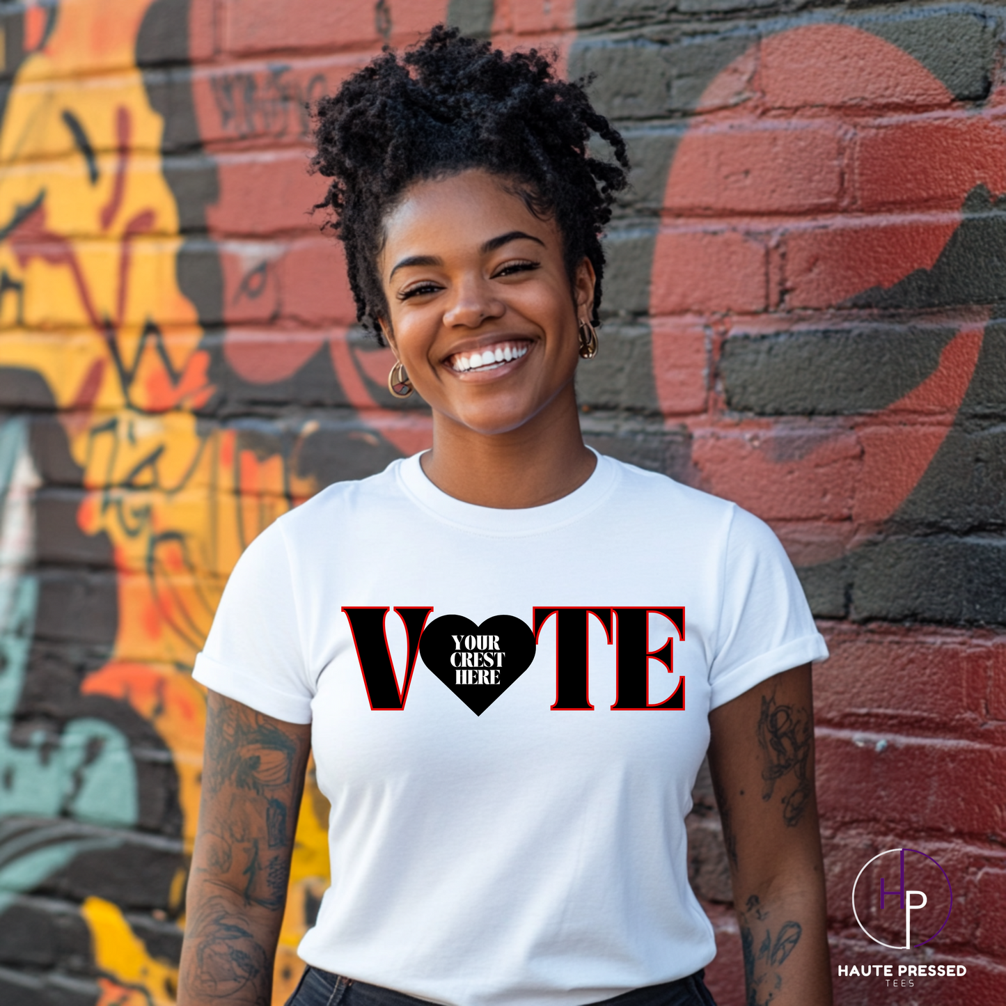 CUSTOM ORG VOTE (Shield) Tee