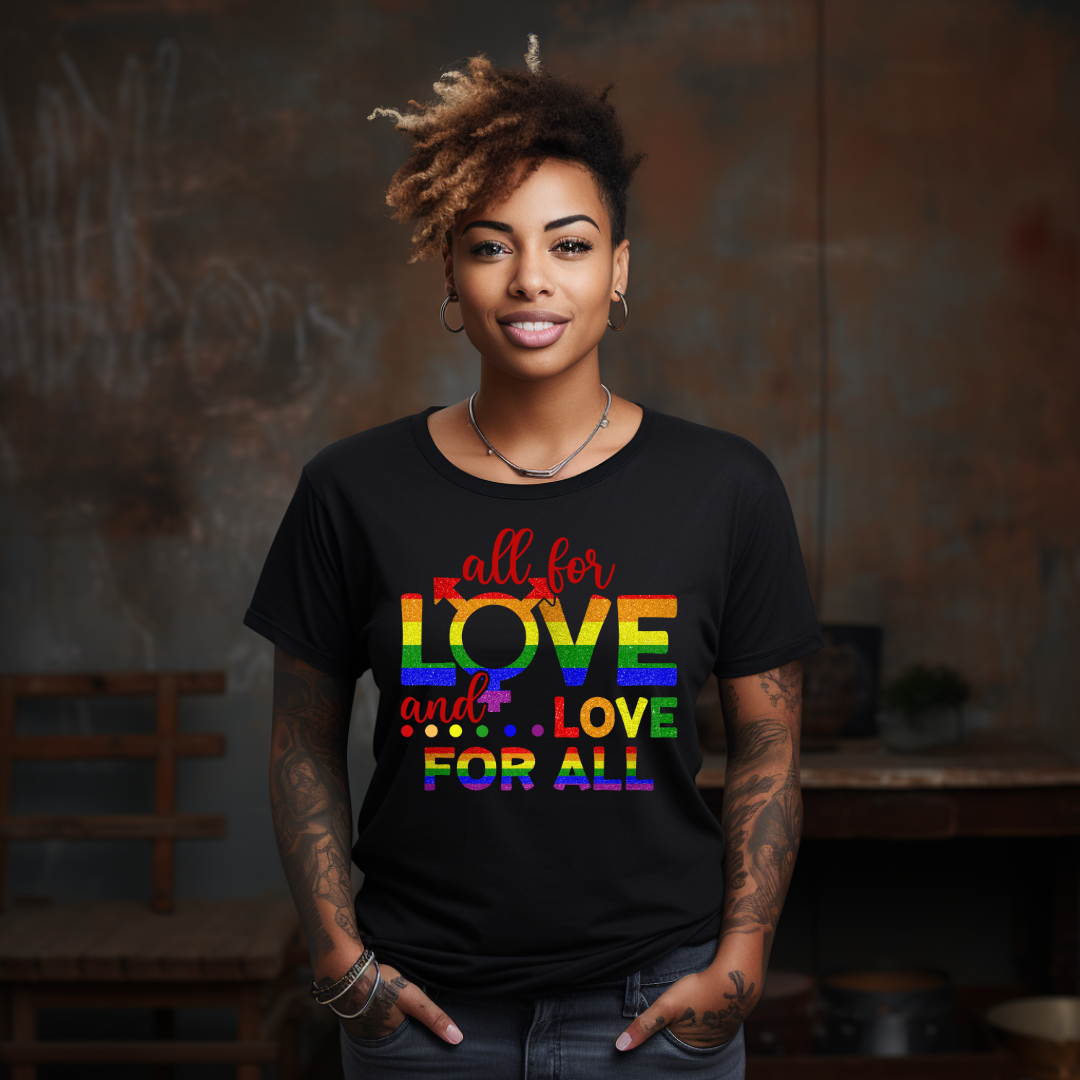 All For Love Pride Tee