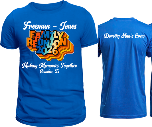 Freeman Jones Reunion Shirt