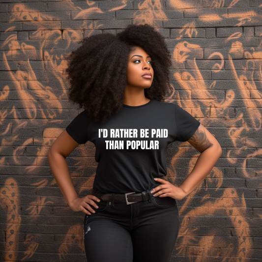 RATHER BE PAID TEE